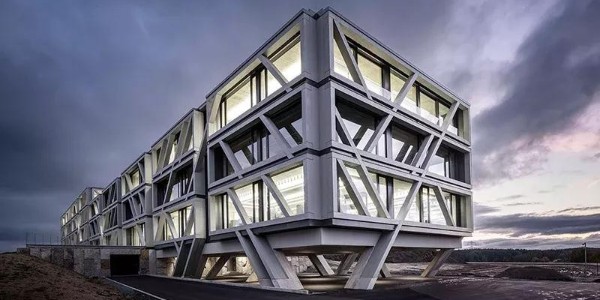 J.MAYER H.ARCHITECTURE新作，120m長的混凝土骨架構成新建筑