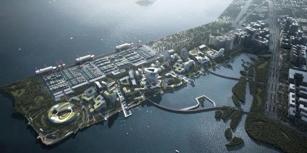 NBBJ ‘騰訊大鏟灣科技島’，構想“網絡城市”