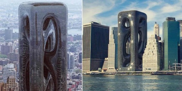 Hayri Atak在紐約設(shè)計的鏤空概念大廈為何惹爭議？