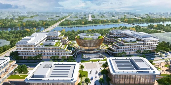 雄安中國電信智慧城市產業園啟用，由北方設計院設計