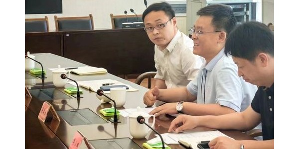 貴陽(yáng)市建筑設(shè)計(jì)院董事長(zhǎng)蔣美榮率隊(duì)參訪中共資陽(yáng)市委，開(kāi)展交流合作