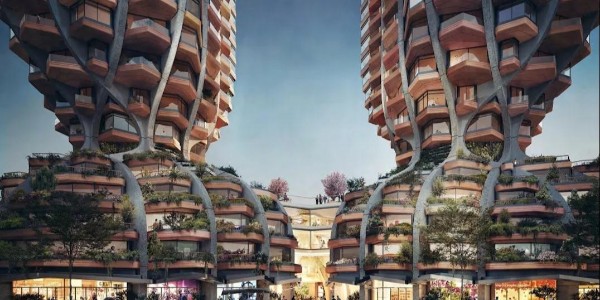 溫哥華未來新地標！鬼才建筑師Thomas Heatherwick設計中心區雙子塔樓